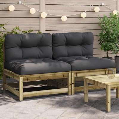 Garden sofa parts with...