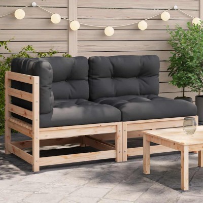 Double garden sofa with...