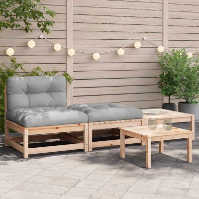 Part of a garden sofa with...