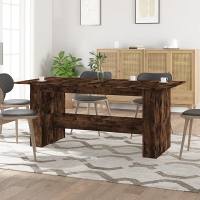 Dining table, smoked oak,...