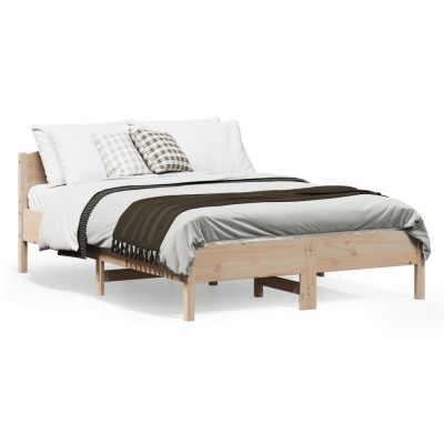 Bed frame without mattress,...