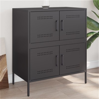 Side cabinet, black,...