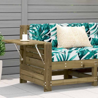 Garden sofa part with...