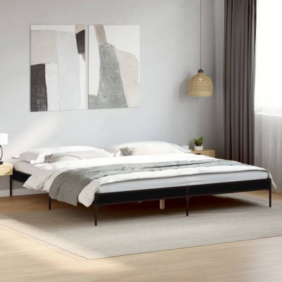 Bed frame, black,...