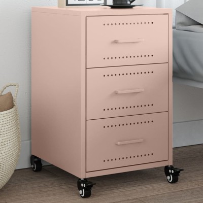 Bedside cabinet, pink,...