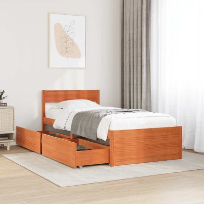 Bed frame without mattress,...