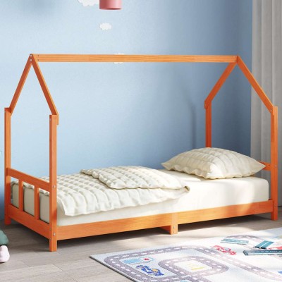 Children's bed frame, wax...