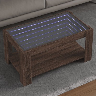 Coffee table with LED,...