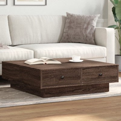 Coffee table, brown oak,...