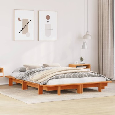 Bed frame without mattress,...