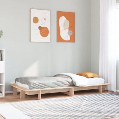 Bed frame without mattress,...