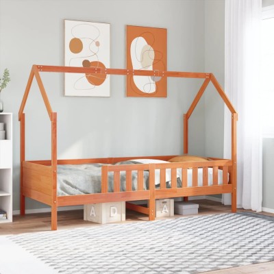 Children's bed frame, wax...