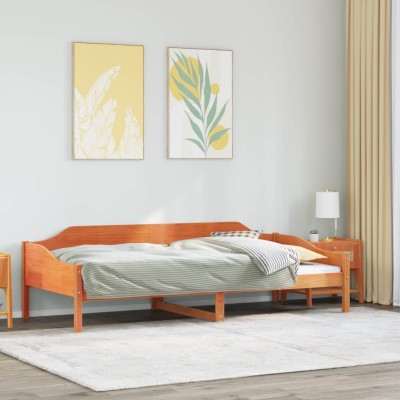 Bed frame without mattress,...