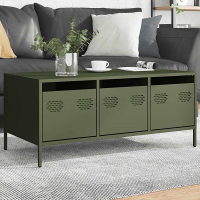 coffee table olive green...