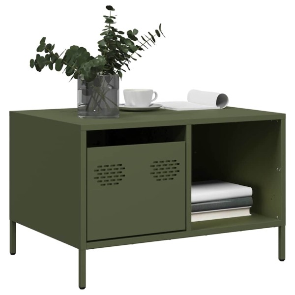 coffee table olive green cold