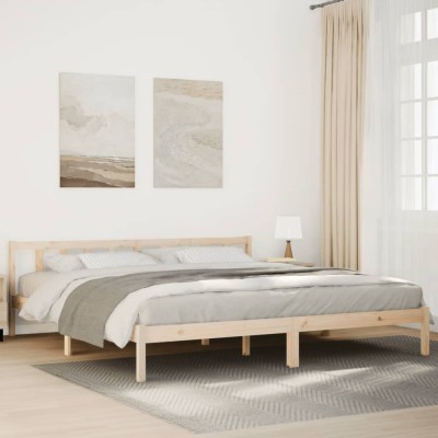 Bed frame without mattress,...