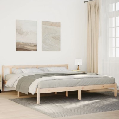 Bed frame without mattress,...