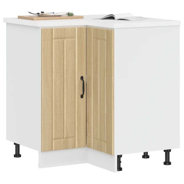 kitchen corner cabinet "Lucca" Sonoma Oak Engineered Wood