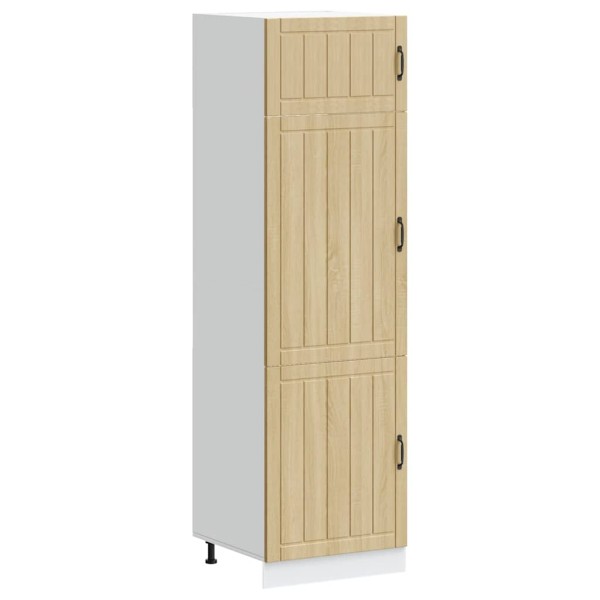 kitchen cabinet "Lucca" Sonoma oak engineered wood