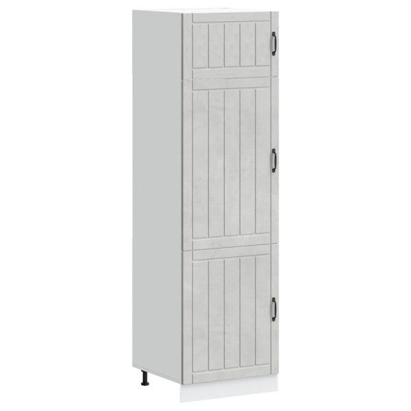 kitchen cabinet "Lucca" Concrete gray engineered wood