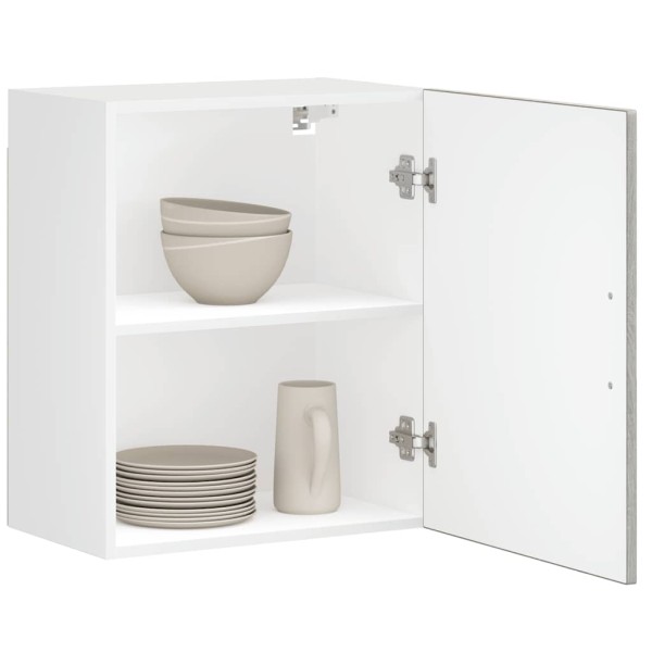 Wall Kitchen Cabinets 2 pcs "Porto" Gray Sonoma