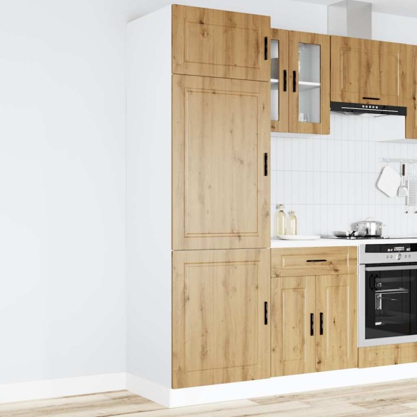 Kitchen cabinet, Porto, artisan oak, processed wood