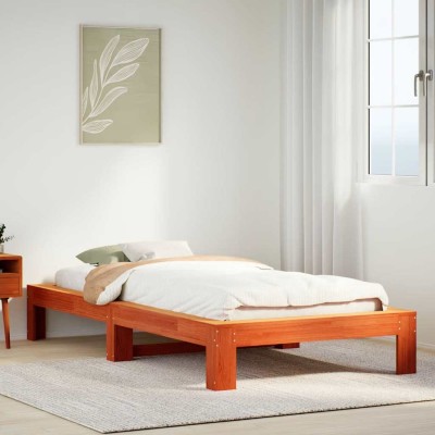 Bed frame without mattress,...
