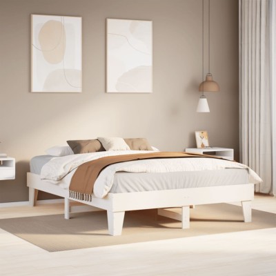 Bed frame without mattress,...