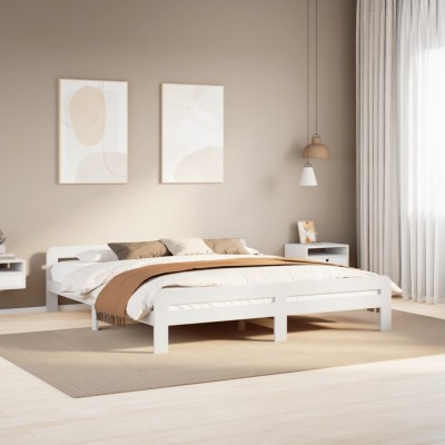 Bed frame without mattress,...