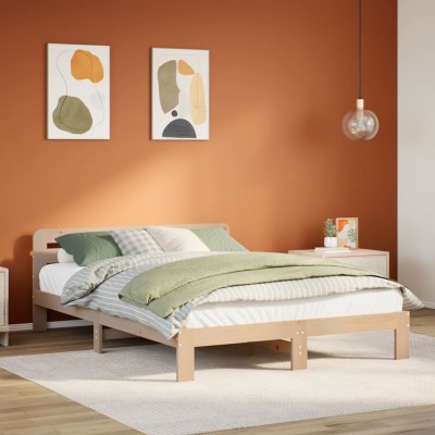 Bed frame without mattress,...