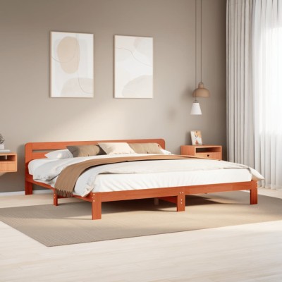 Bed frame without mattress,...