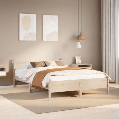 Bed frame without mattress,...