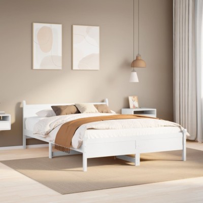 Bed frame without mattress,...