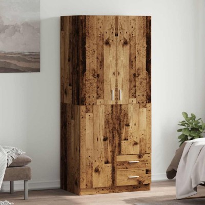 Wardrobe Old Wood 80x52x180...