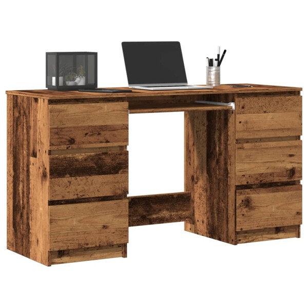 Desk, wooden, 140x50x77cm, processed wood