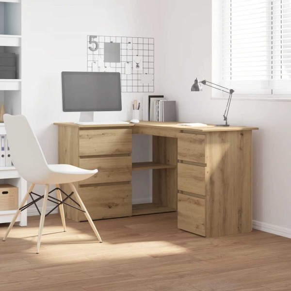 Corner desk, artisan, 145x100x76cm, wood