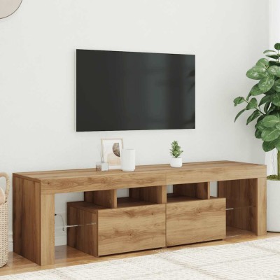 TV cabinet with LED,...