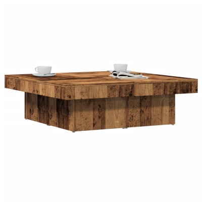 Coffee table, aged wood,...