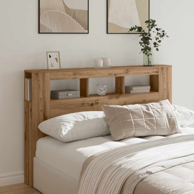 LED headboard, artisan oak,...