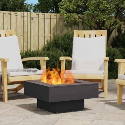 Fire pit Black 60 x 60 x 30...