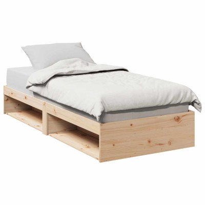 Bed without mattress,...