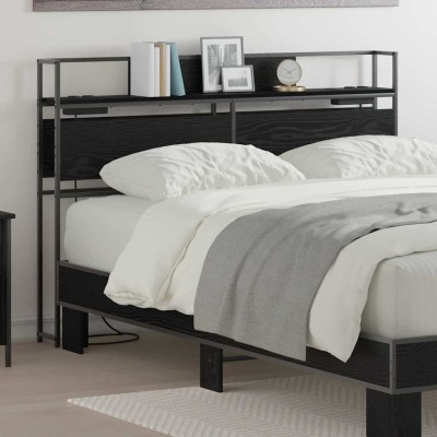 Storage headrest black oak...