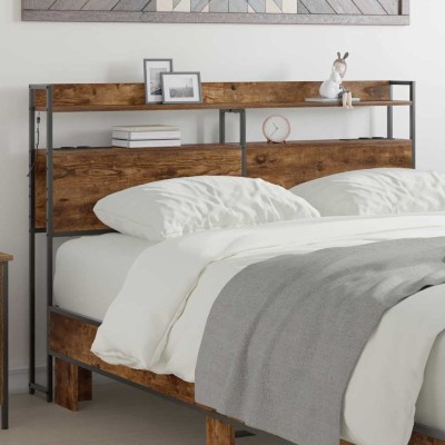 Storage headrest Smoked oak...