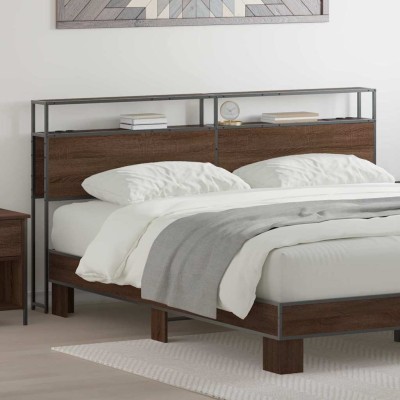 Storage headrest brown oak...