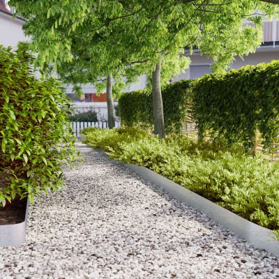 Lawn edging 50 pcs 15x103...