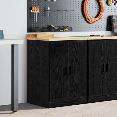 Garage wardrobe, black,...