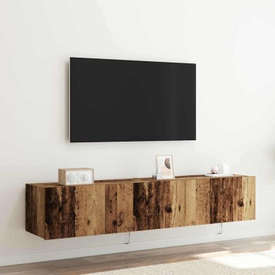 TV sieninė spintelė su LED...