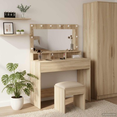Dressing table with shelf...