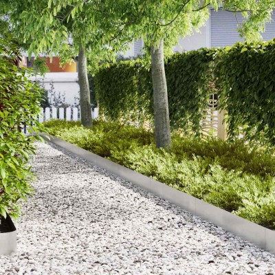 Lawn edge 30 pcs Silver 100...