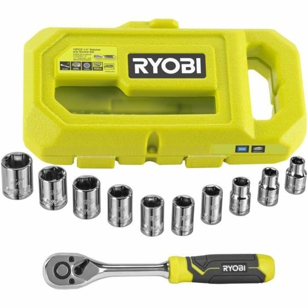 Dubulto uzgriežņu atslēgu komplekts Ryobi RHRS10PC